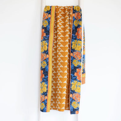 One-of-a-kind Kantha Quilt - KT7342