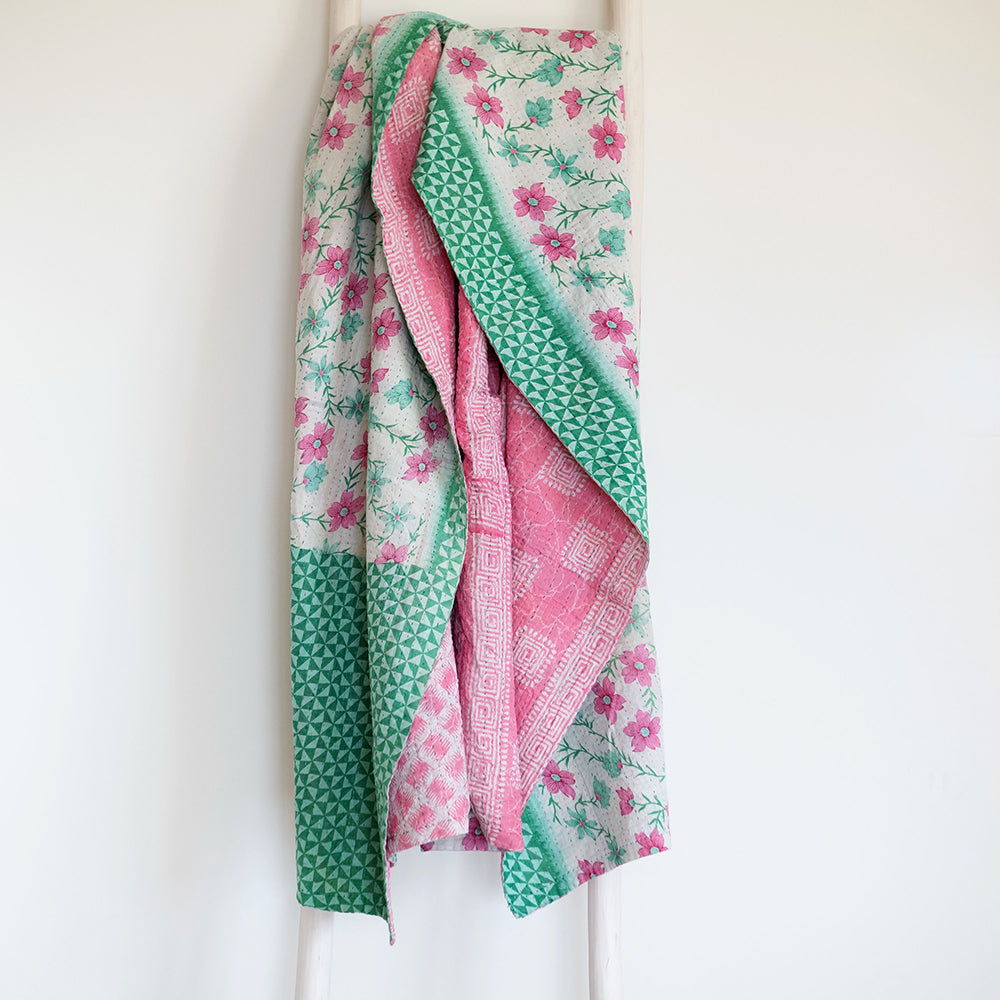 Large Kantha Quilt - LK436