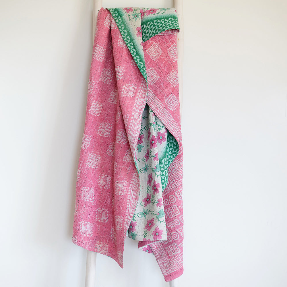 Large Kantha Quilt - LK436