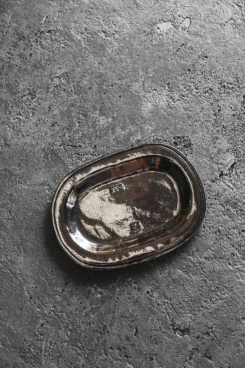 Mini Pewter Dish
