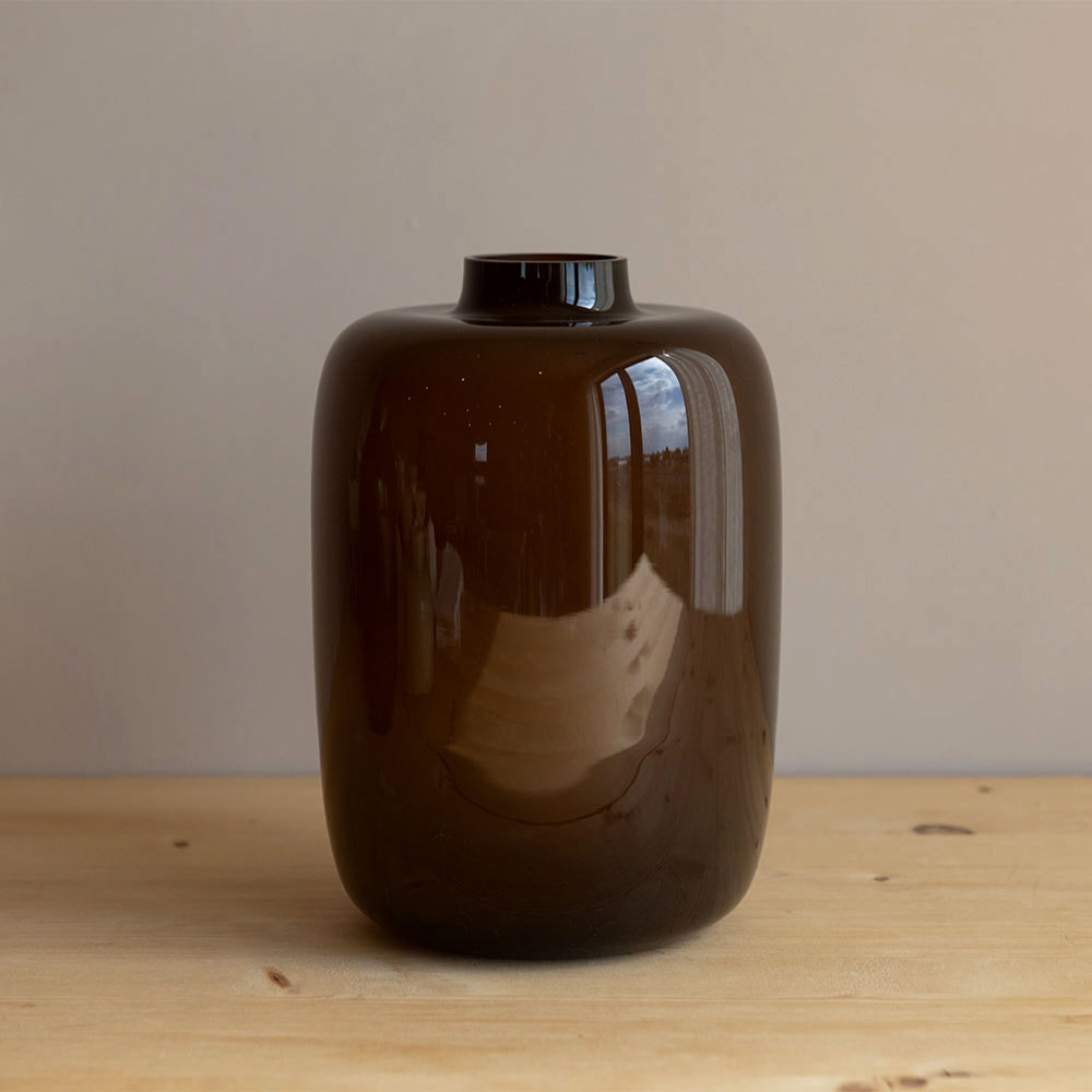 Mouth-blown Glass Vase - Acorn