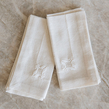 Handcrafted Needlework Placemat Set