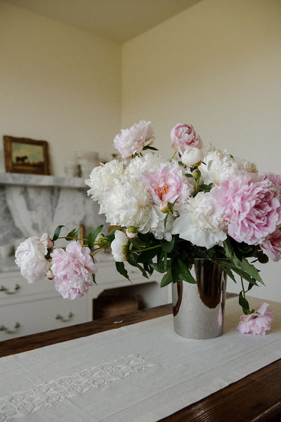 Roan Iris Meadow Bucket Vase