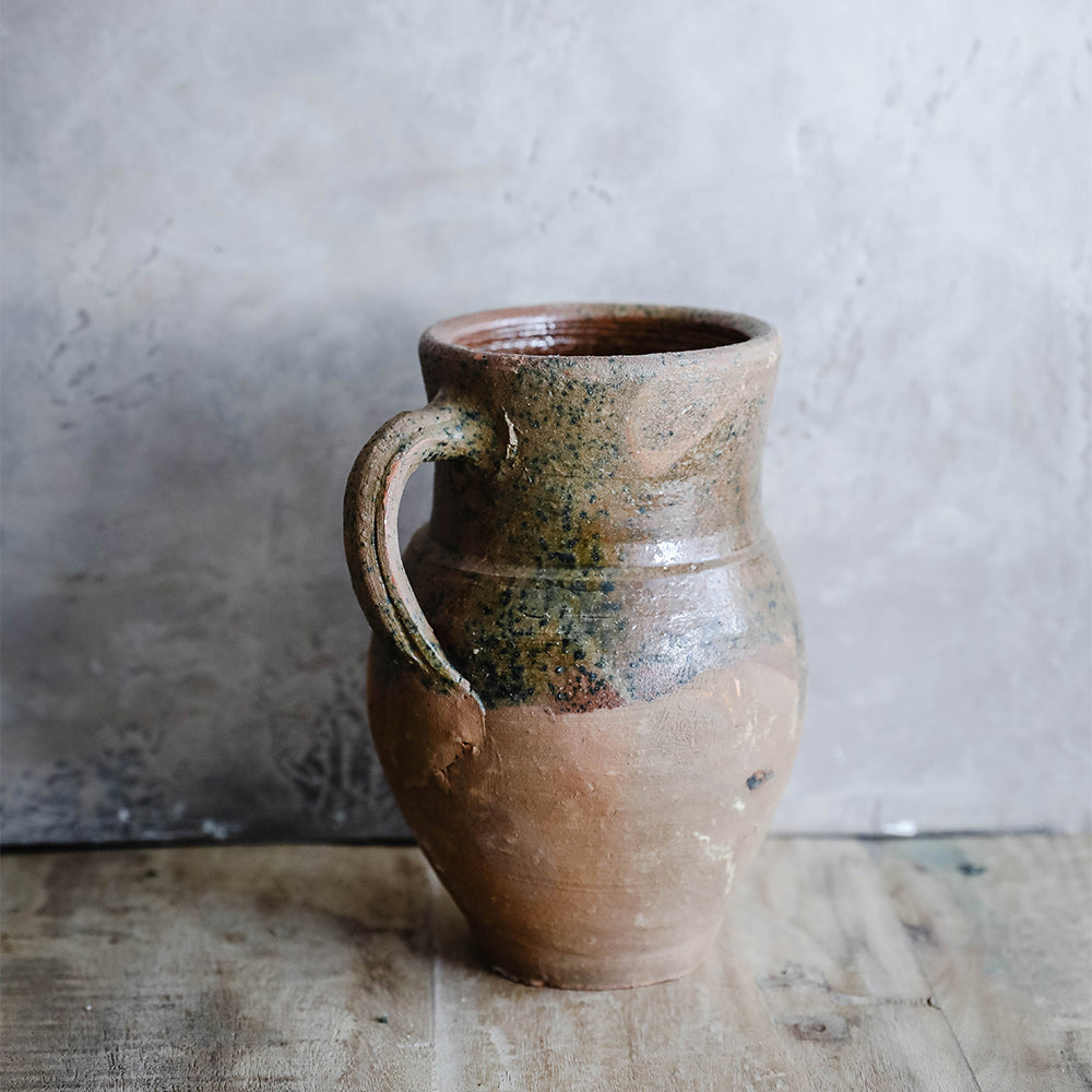 Small Vintage Olive Jar