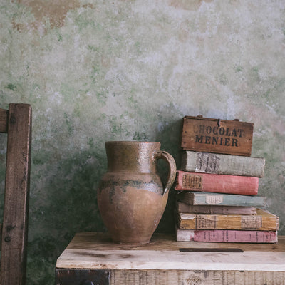 Small Vintage Olive Jar