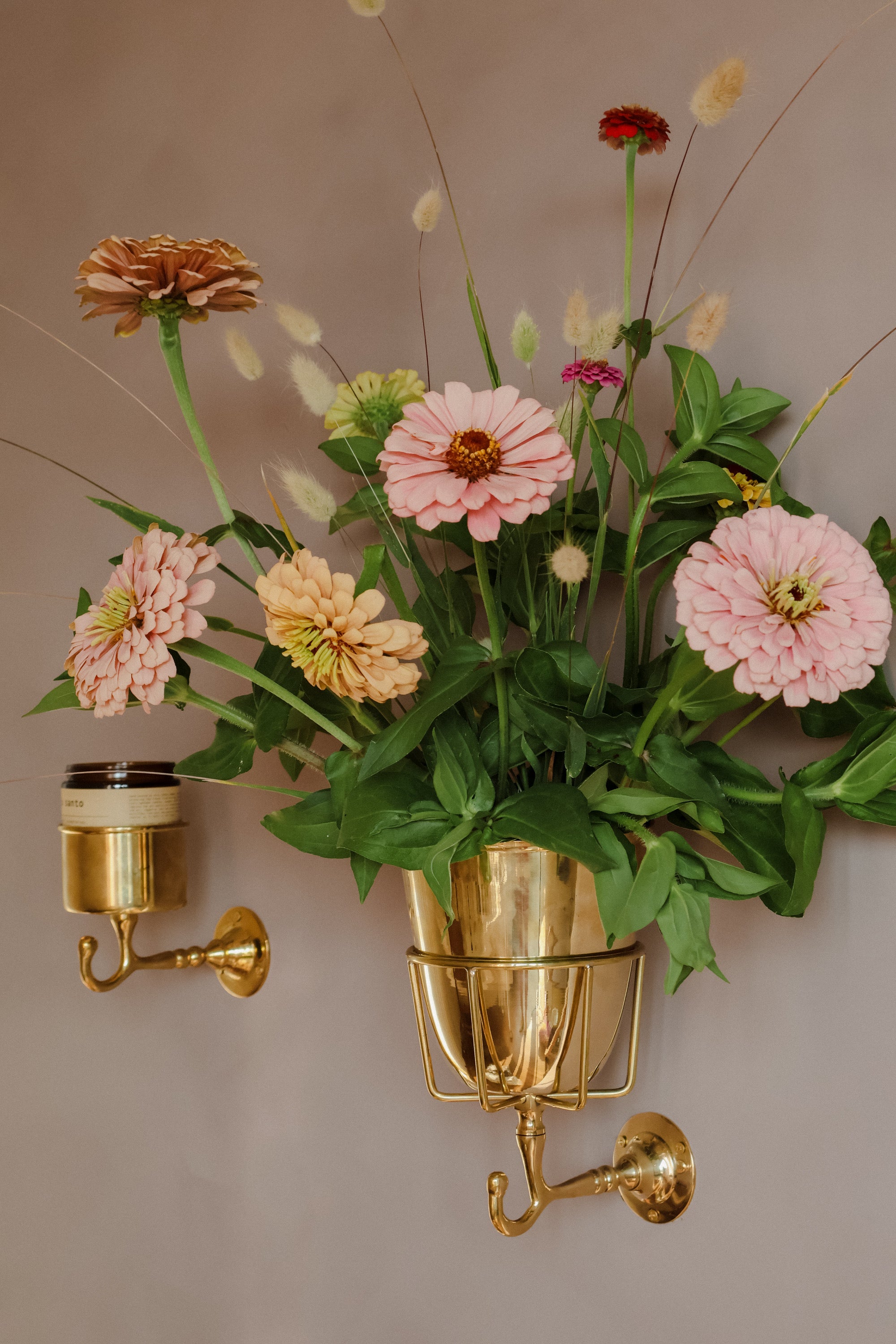 Roan Iris Opal Wall Vessel