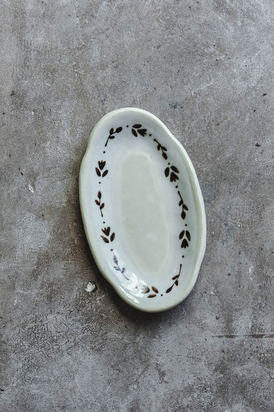 Hand-painted Posy Tray No. 4