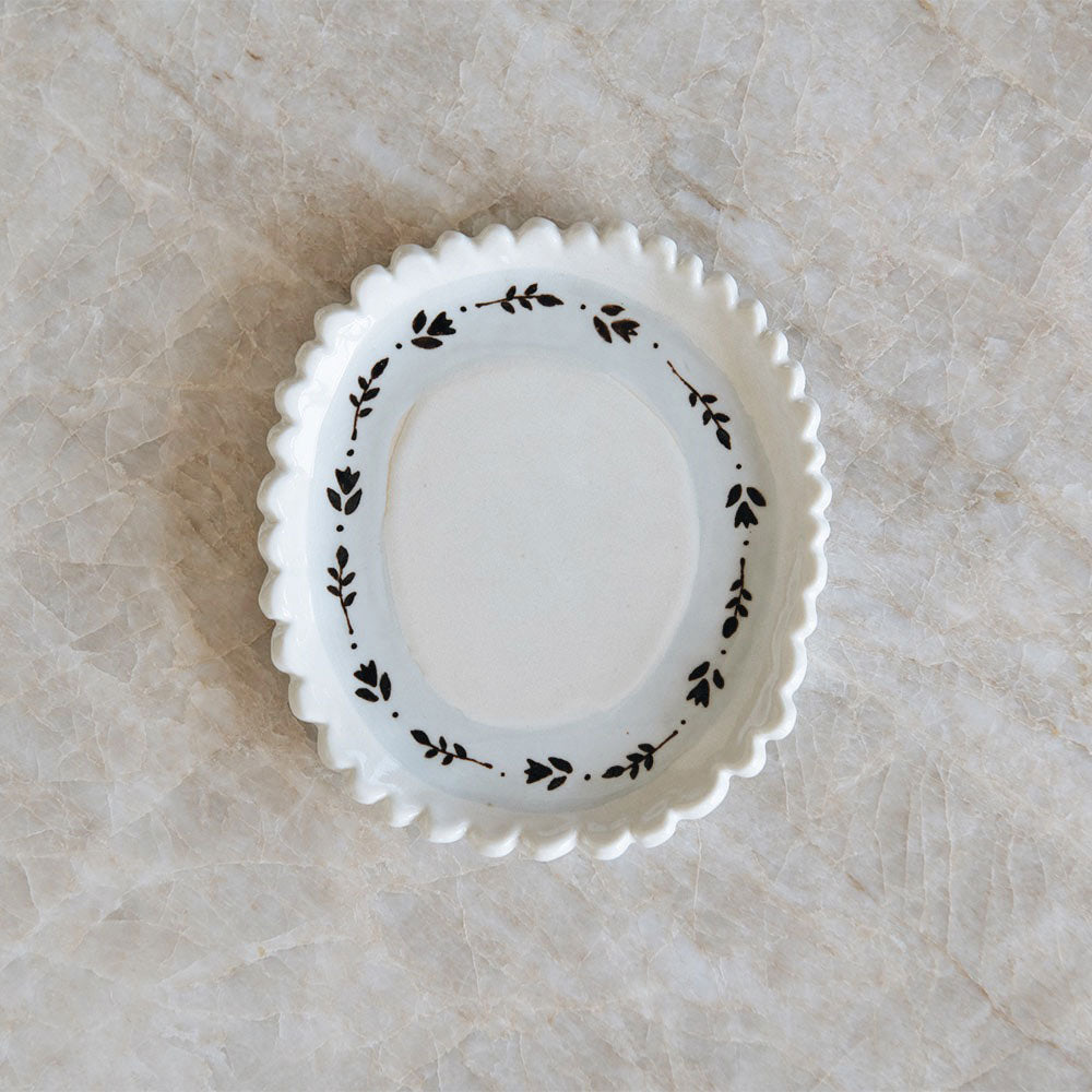Hand-painted Posy Tray No. 7