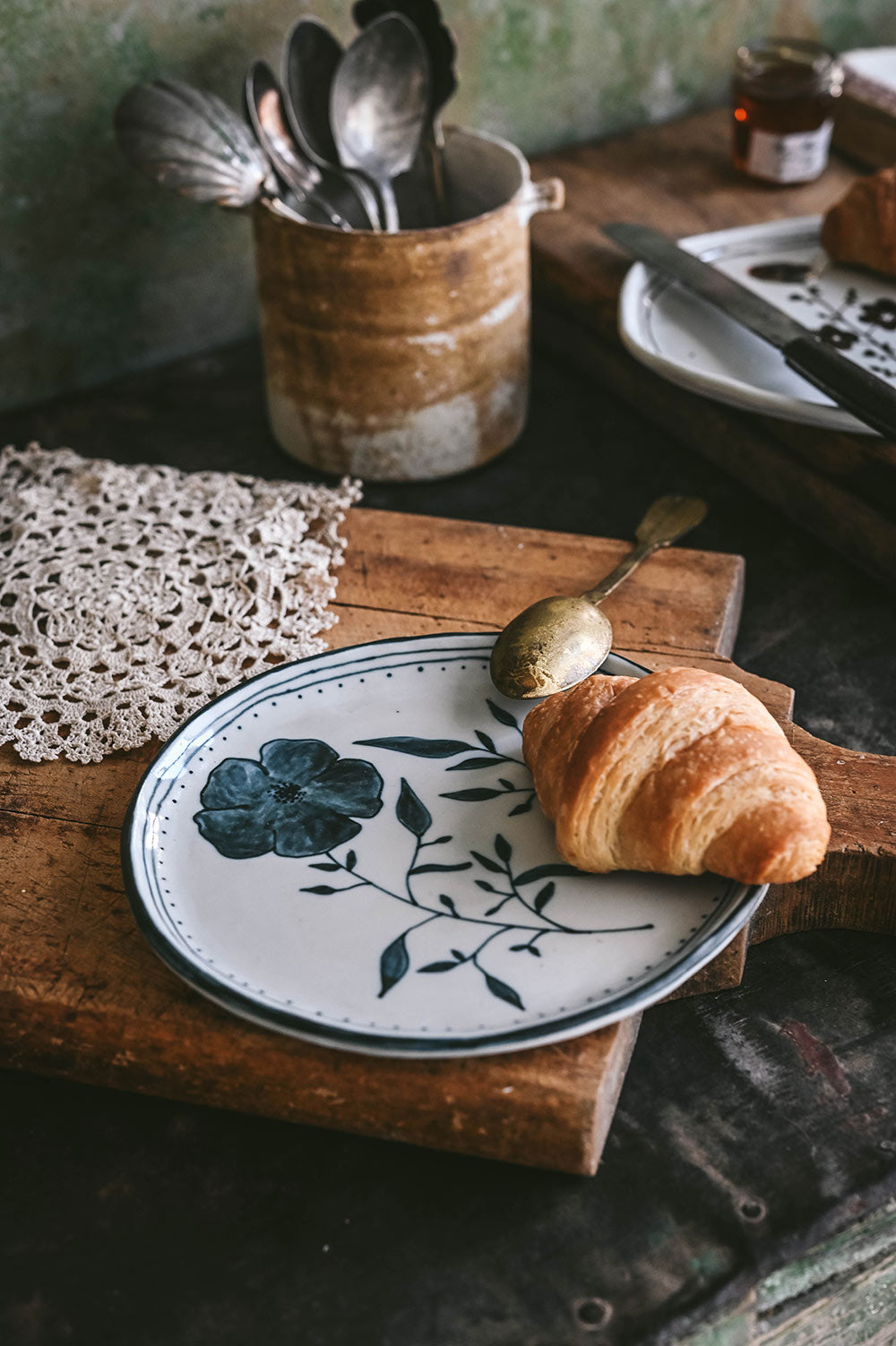Hand-painted Posy Plate No. 3