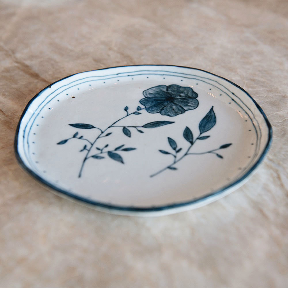 Hand-painted Posy Plate No. 3