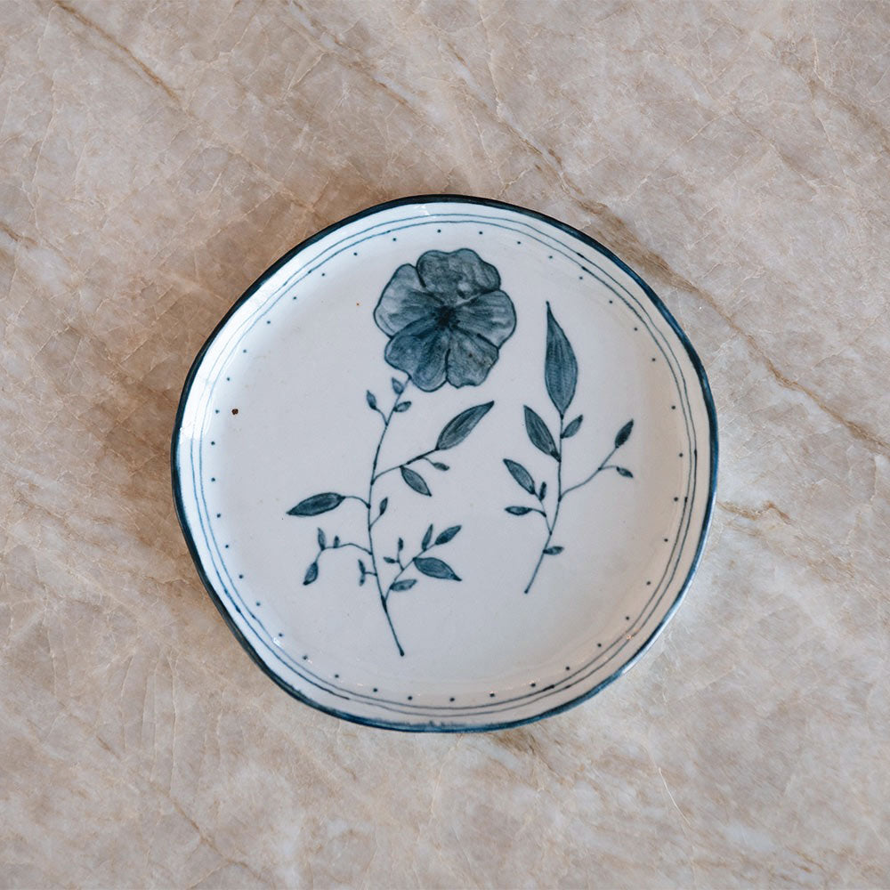 Hand-painted Posy Plate No. 3