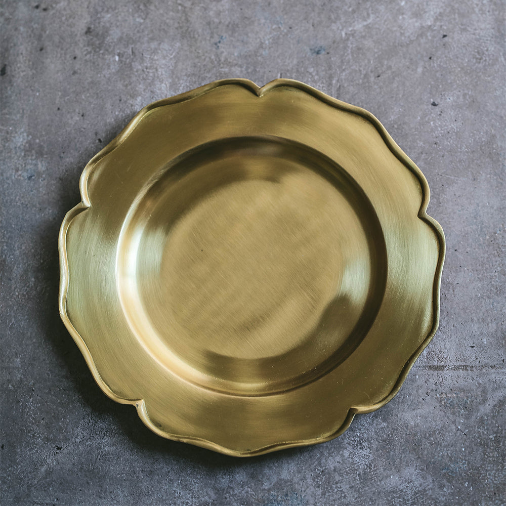 Petal Brass Tray - Large – roaniris.co