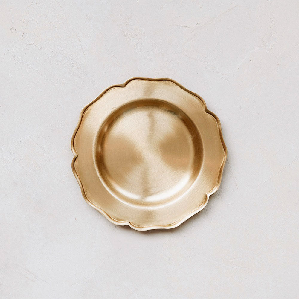 Petal Brass Tray - Small