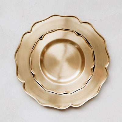 Petal Brass Tray - Small