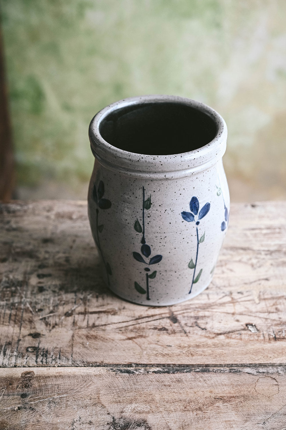 Ceramic Bloom Crock