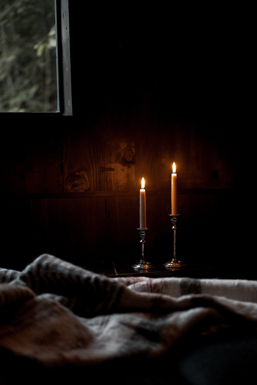 Pewter Candlestick
