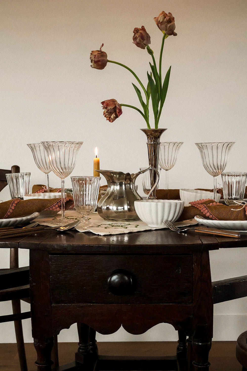 Handcrafted Pewter Vase