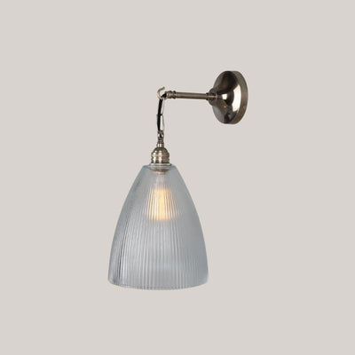 Halo Prismatic Glass Wall Sconce