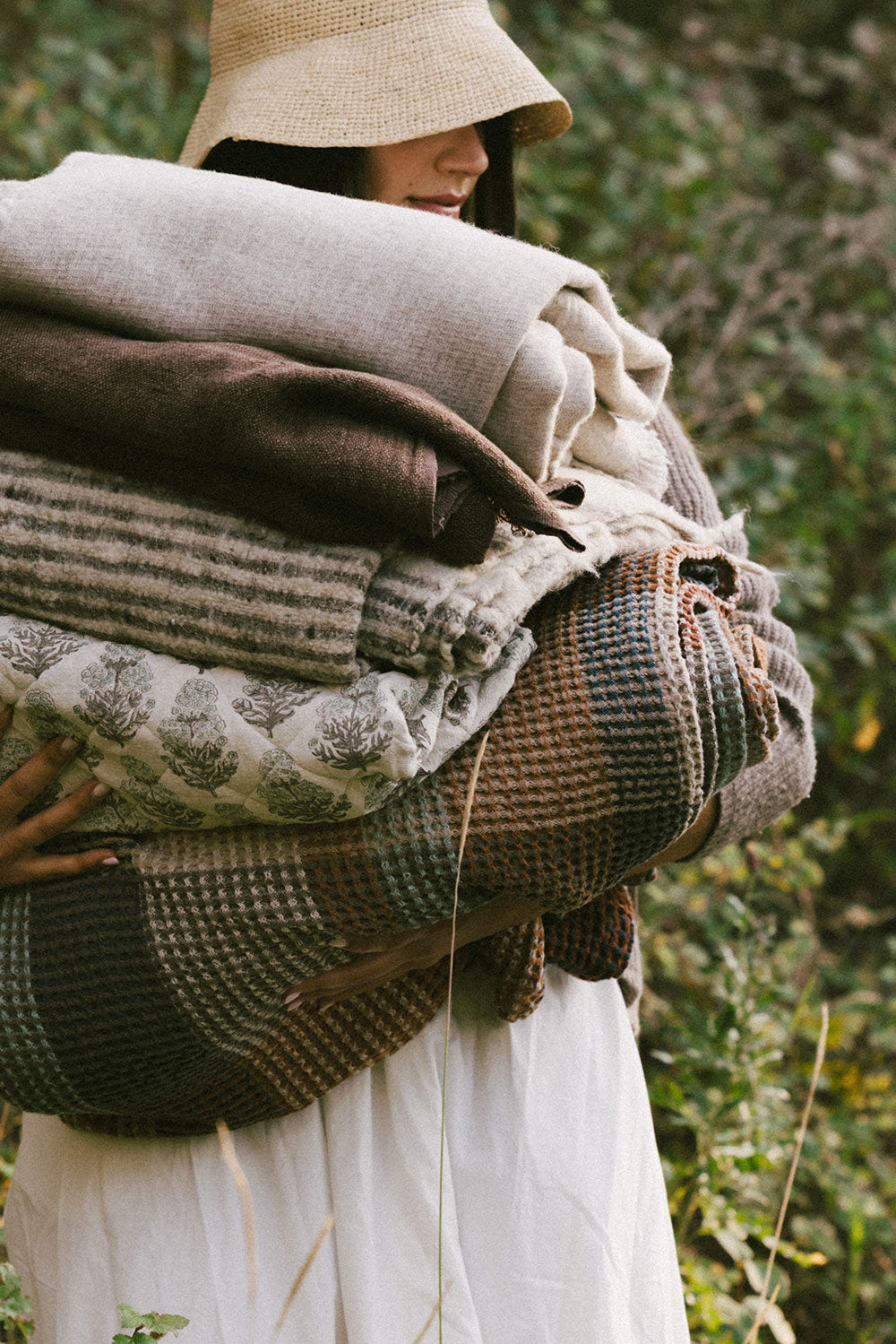 Cotton Waffle Blanket