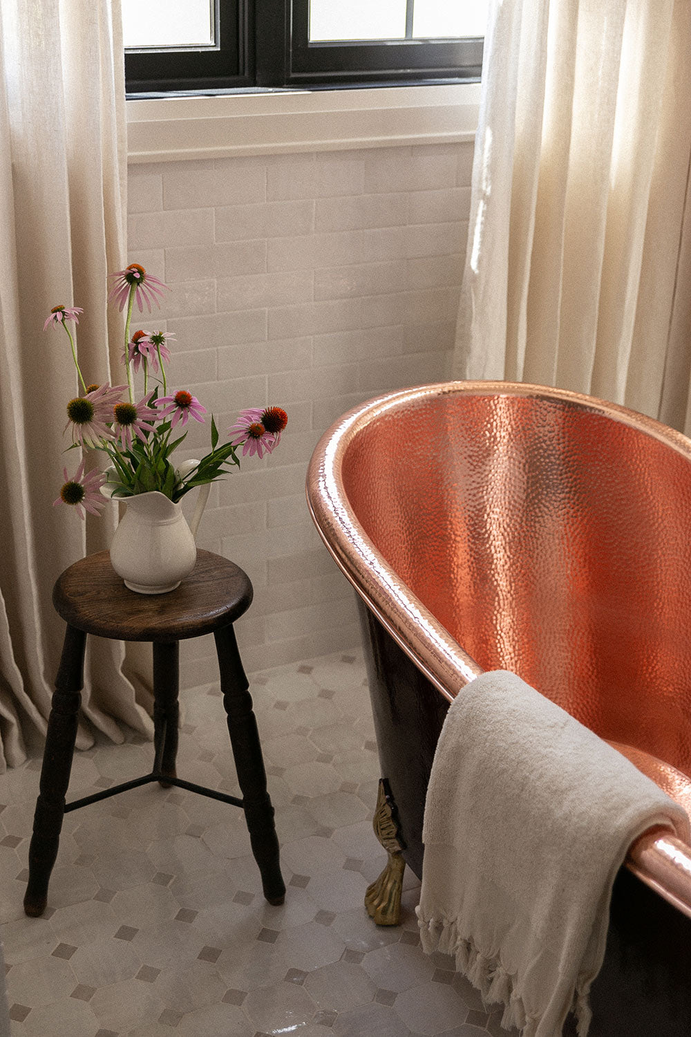 Stoneware Pitcher - Creamware, Small