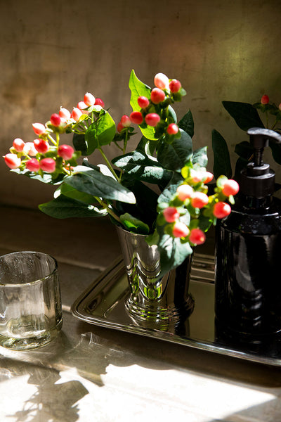 Roan Iris Bitterroot Vase