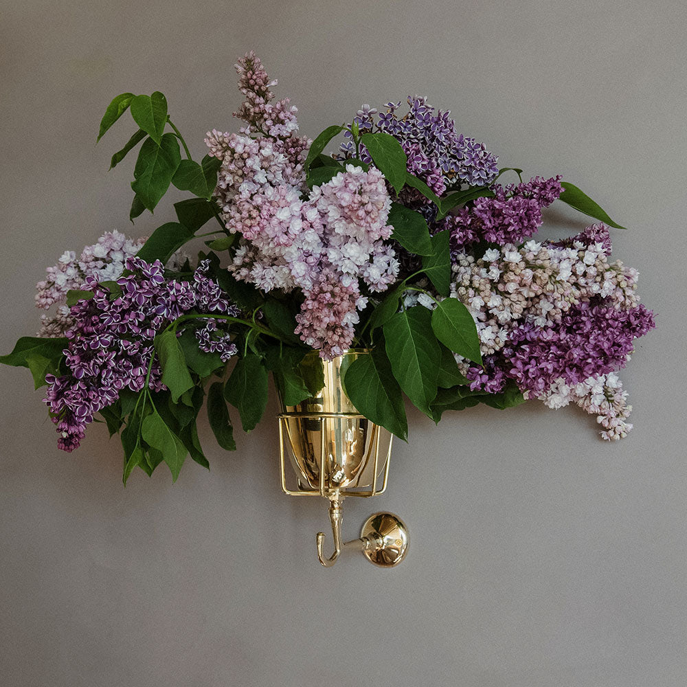 Roan Iris Opal Wall Vessel