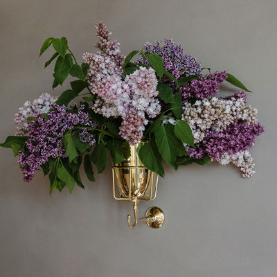 Roan Iris Opal Wall Vessel