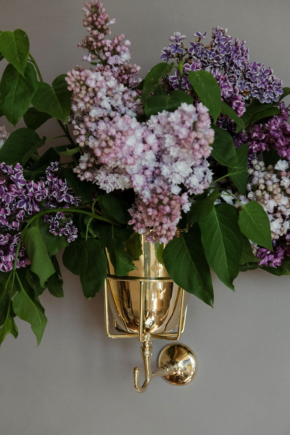 Roan Iris Opal Wall Vessel