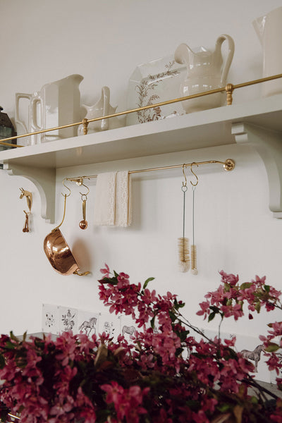 Roan Iris Stillwater Bar - Unlacquered Brass