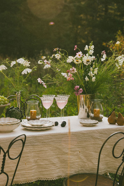 Pointelle Lace Tablecloth