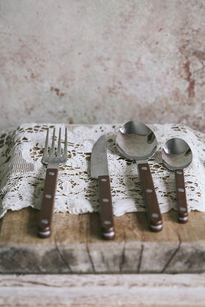 Chocolate Flatware Set