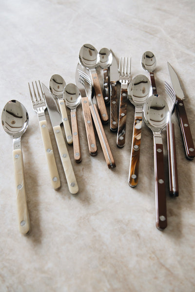 Teak Flatware Set