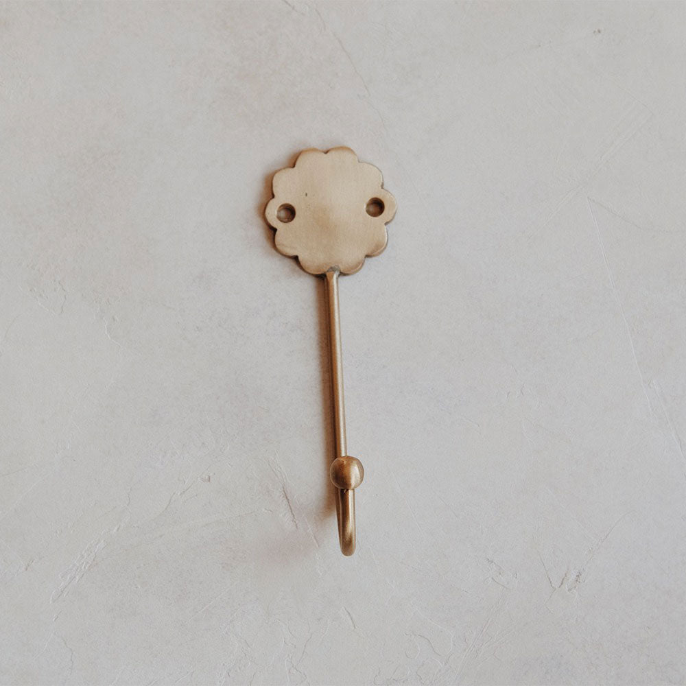 Yellowbell Hooks & Bars - Antique Brass