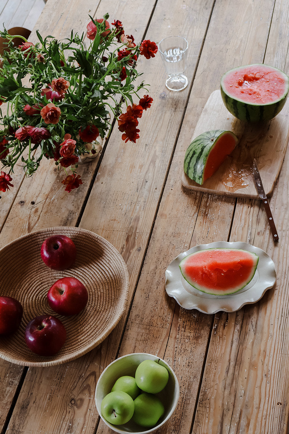 Date Palm Table Basket