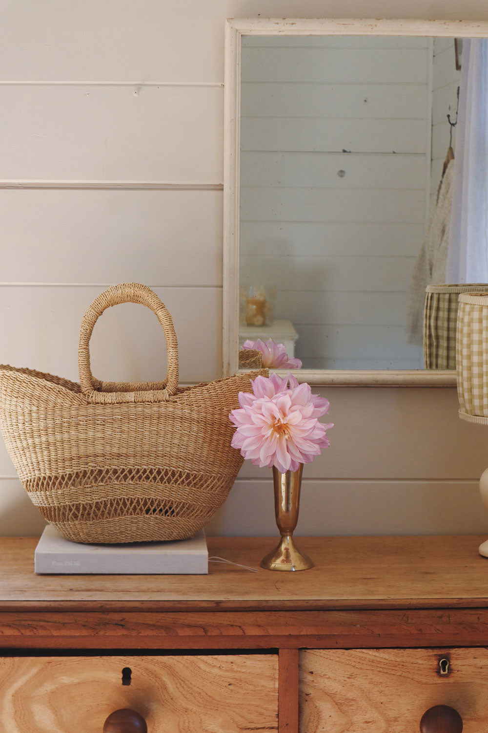Woven Lace Shopper - Small
