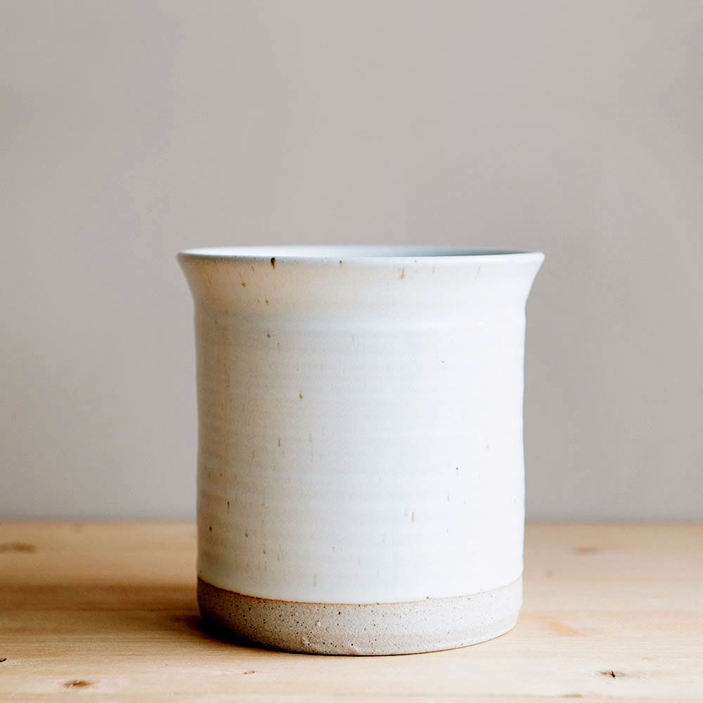 Speckled Utensil Crock