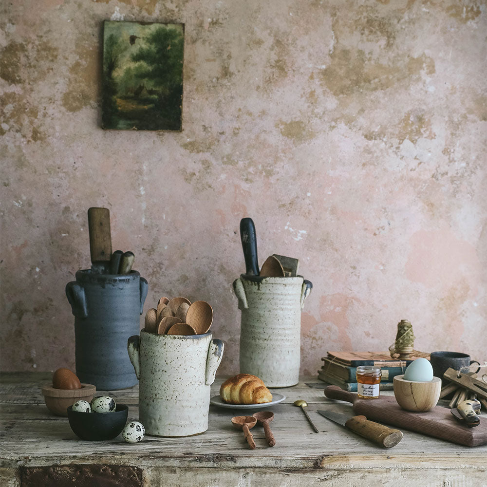 Stoneware Utensil Crock