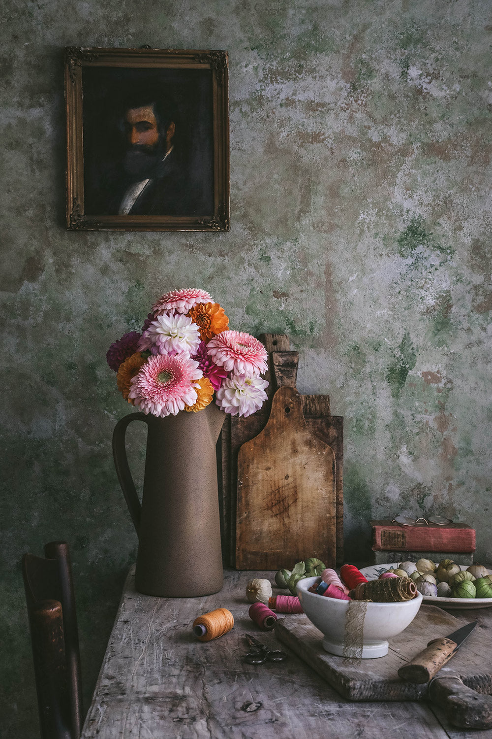 Ceramic Terracotta Pitcher - Tall