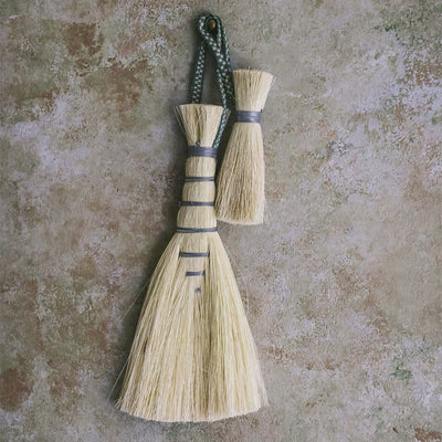 Handmade Wire-Wrapped Tampico Hand Brush