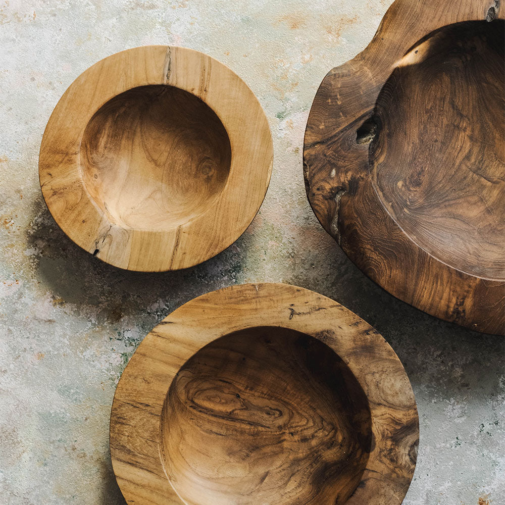 Teak Root Bowl