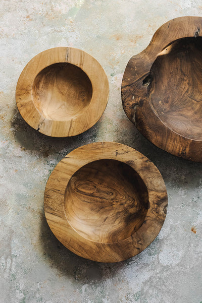 Teak Root Bowl