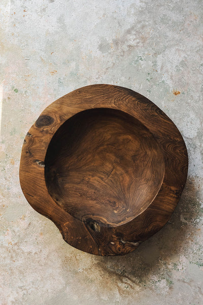 Teak Root Bowl
