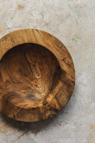 Teak Root Bowl