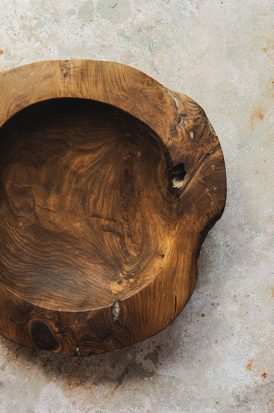 Teak Root Bowl
