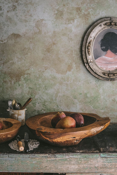 Teak Root Bowl