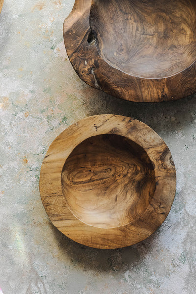 Teak Root Bowl