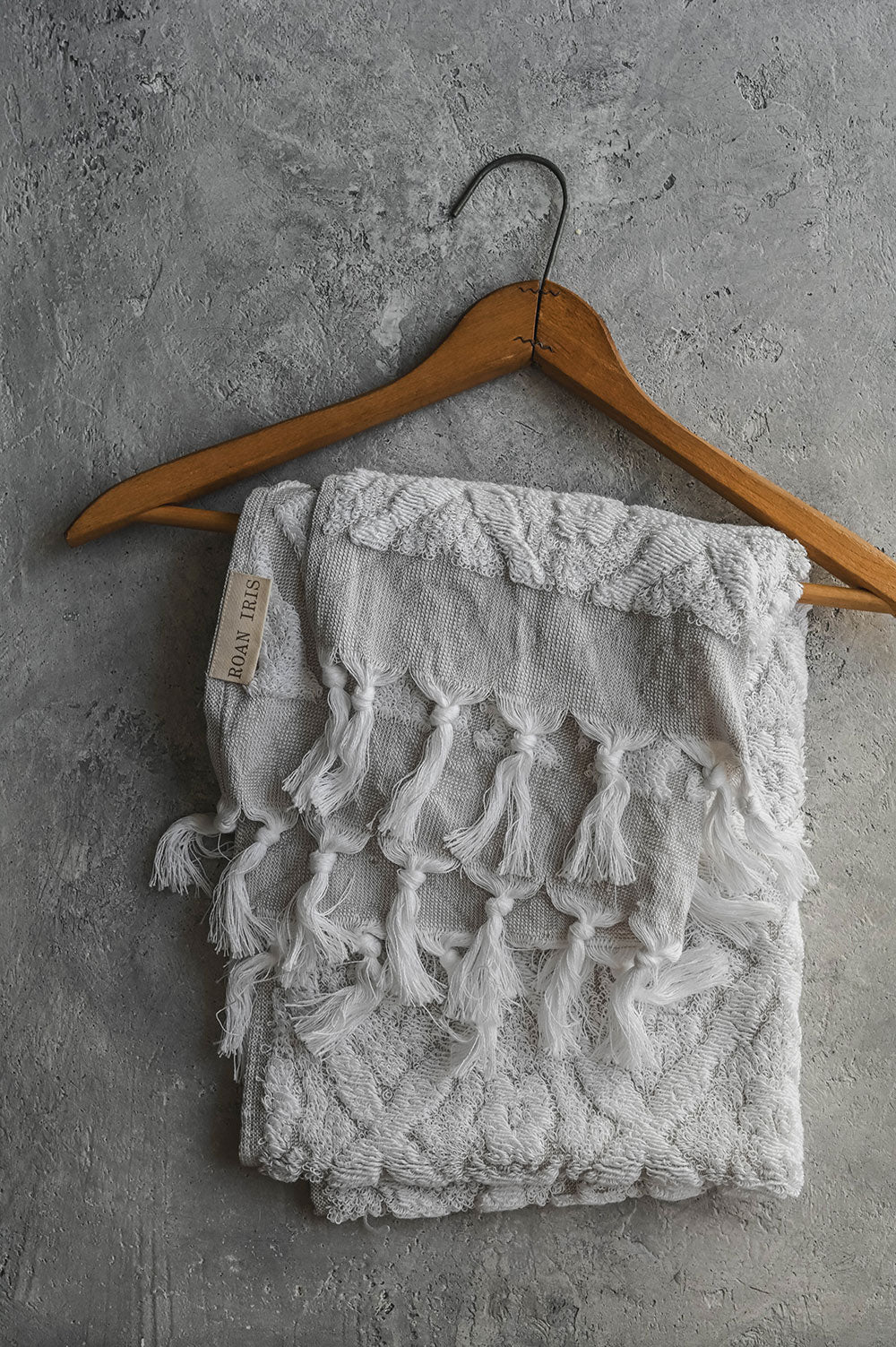 Bloom Cotton Turkish Towel - Taupe