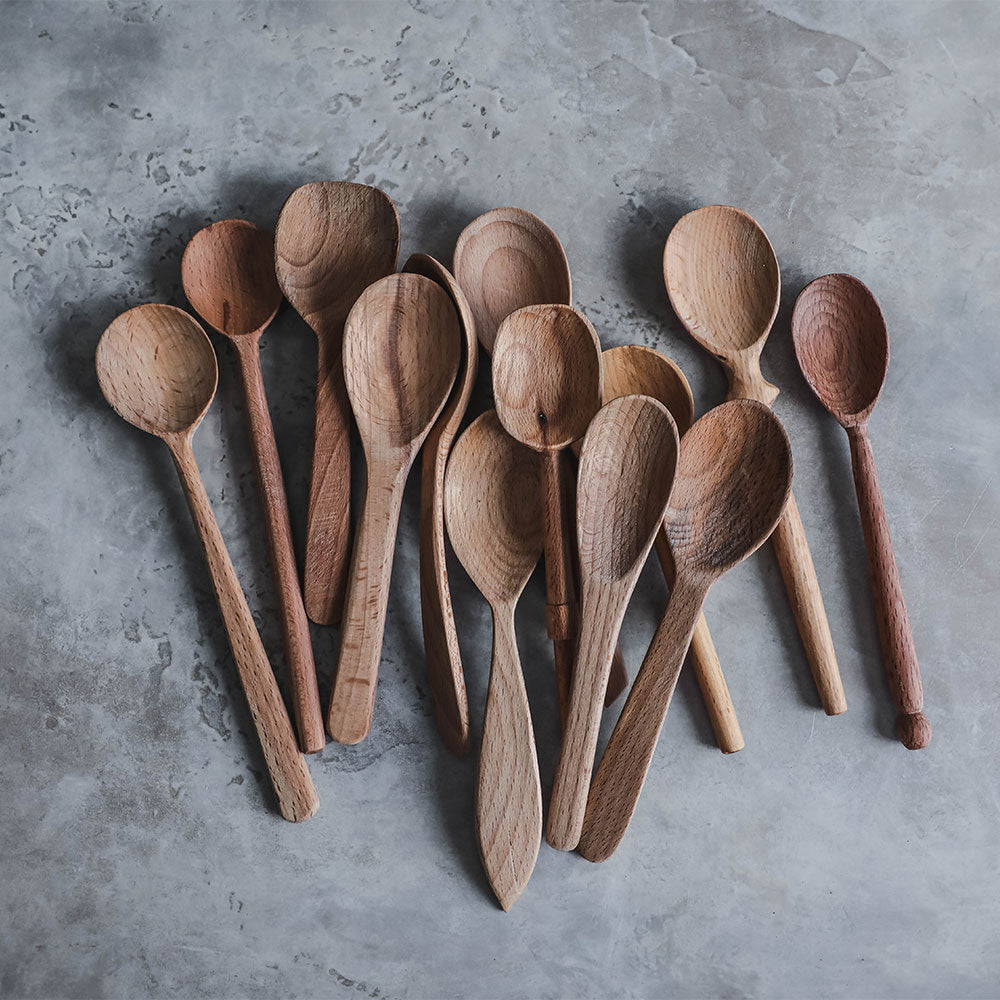 Baker's Dozen Beechwood Spoons - Small – roaniris.co