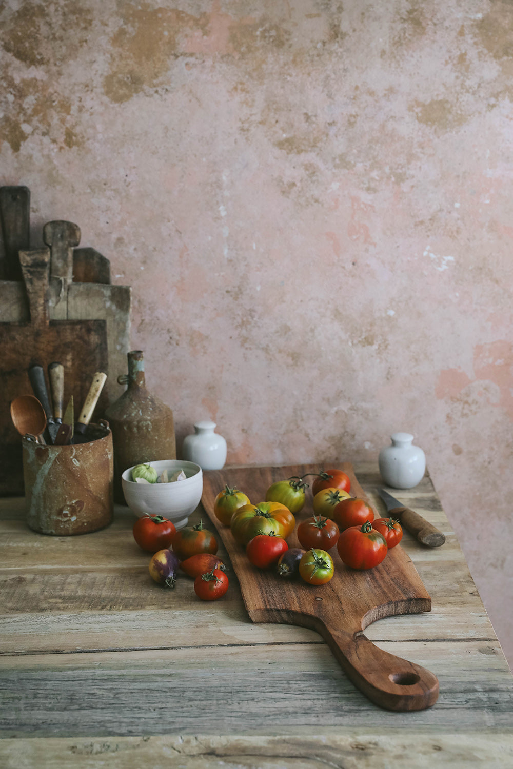 Long Acacia Wooden Snack Board