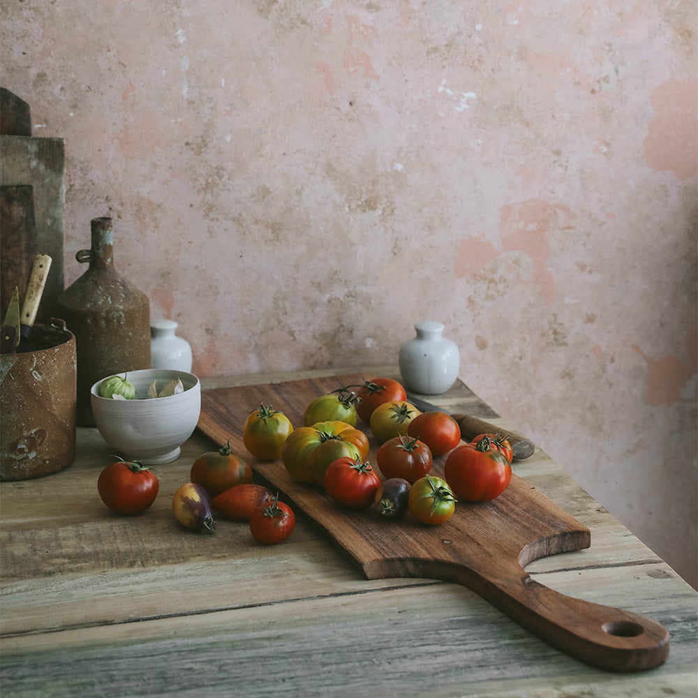 Long Acacia Wooden Snack Board